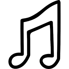Musical notes illustration, musical note drawing color, music notes, text, symmetry png. Free Icon Musical Note Hand Drawn Outline