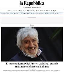Il capitano della nave da crociera protagonista della popolare serie tv. Franco Maria Fontana On Twitter Grande Dolore Per La Morte Di Gigi Proietti Grande Attore E Sommo Interprete Dello Spirito Di Roma Proprio Oggi Compiva 80 Anni Lascia Un Vuoto Incolmabile Https T Co Yaoteh2efe