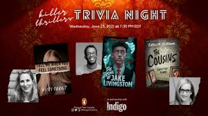 Trivia, charades, and drawing via video to your collection. Penguin Teen Canada Trivia Night Killer Thrillers Tundra Book Group