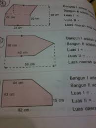 3 Bangun 1 Adalah Bangun Datar Bangun 2 Adalah Bangun Datar Luas 1 Luas 2 Luas Daerah Segi Brainly Co Id