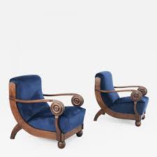 What to do with old art deco furniture? Maxime Old Maxime Old Exceptional French Art Deco Armchairs