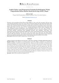 Cara penulisan footnote dari internet. Pdf Analisis Faktor Yang Berpengaruh Terhadap Ketidaktepatan Waktu Pengembalian Berkas Rekam Medis Rawat Inap Di Rs X Bogor