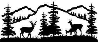 Check spelling or type a new query. Mountain Scene Deer Family Metal Wall Art Powered By Cubecart Hirsch Silhouette Metallbaum Laubsagevorlagen