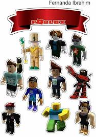 You can earn points through our site and redeem the robux when you feel. Roblox Free Printable Cake Toppers Oh My Fiesta For Geeks