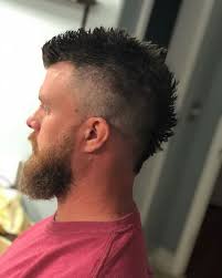 Rather, the top hair covers a wider area of the head while the sides are faded to the skin. Skin Fade Mohawk Fade Short Hair Bpatello