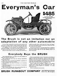 Early Twentieth Century Ads Brush Runabout Everyman S Car Writing Jobs Vintage Ads Brush