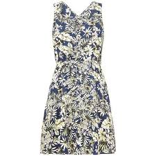 Floral print women's hawaiian luau long smocked tube dress. Mela Loves London Hawaiian Floral Print Dress 31 Liked On Polyvore Featuring Dresses Blue Women Floral Print Dr Dresses V Neck Dress Button Front Dress