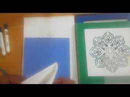 التشعب الزخرفي على أسطح متنوعة للصف السادس الابتدائي youtube