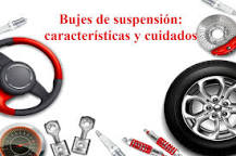 Bujes de suspensión: características y cuidados
