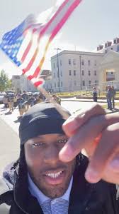 Happy Veterans Day! Daviion Telsee is celebrating with the VA Veterans Day  Parade!