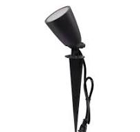Commercial Electric Line Voltage Bronze LED Landscape Flood Light with  Spike SPKP-7W01