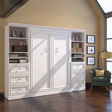 Murphy bed studios usa is a family owned and operated business. Bestar Murphy Bed With Shelving Drawers Full White 40893 17 Reno Depot
