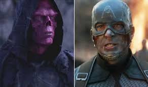 They probably should, given all these marvel movies where a guy in red white and blue armor the red skull has a bomb and is prepared to detonate, but cap valiantly begins playing a recording of red skull's family being murdered. Avengers Endgame Director Red Skull Was Offended By Captain America Films Entertainment Express Co Uk