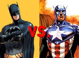 Batman is a fictional superhero appearing in american comic books published by dc comics. Tuesday Showdown Batman Dick Vs Captain America Bucky