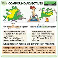When to use personality adjectives. Compound Adjectives In English Woodward English