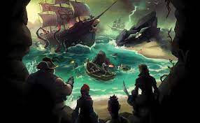 Featuring characters and locations from disney's pirates of the caribbean crossing over into the sea of thieves, sea of thieves: Sea Of Thieves 1080p 2k 4k 5k Hd Wallpapers Free Download Wallpaper Flare