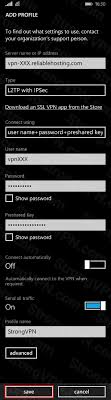 Sono in molti coloro che cercano servizi vpn gratis e sul web sono moltissime le alternative. Windows Phone 8 1 L2tp Vpn Setup Tutorial Strongvpn