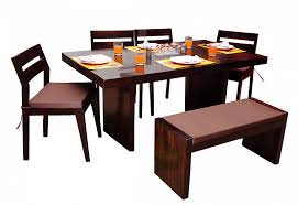 A guide to buying cool seating furniture pieces. Wooden Dining Table Buy Dining Table Online Induscraft Com