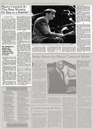 His son, harry connick jr., is a jazz singer, pianist, actor, and humanitarian. Harry Connick Jr The New Sinatra Or Boy In A Bubble The New York Times
