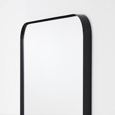 Lindbyn Spiegel Schwarz 40x130 Cm Ikea Schweiz Black Bathroom Mirrors Black Mirror Frame White Bathroom Mirror