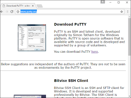 Download putty latest version 2021 Ubuntu Secure Shell