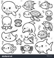 111 coloring pages of the sea animals that you can print. Pin On ç•«åœ–ç•«