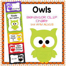 Behavior Clip Chart Behavior Management Owls