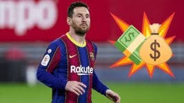 Over the weekend, messi had made one fan very happy by signing his back tattoo, which depicts the famous photo of the argentine holding his shirt up at the bernabeu after. De Que Hablaron Papu Gomez Revelo La Charla Que Tuvo Con Messi Tyc Sports