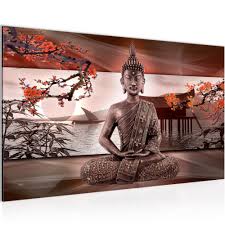 3 panel modern zen tranquility buddha framed wall canvas art octo treasure buddha wall canvas buddha painting canvas buddha wall art. Antyki I Sztuka Bild Auf Leinwand Poster Modern Wandbild Feng Shui Xxl Buddha 80 Cm 40 Cm 103 Obrazy Hshdnet Com