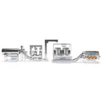 China Industrial Hot Air Popcorn Machine And Coaters Line ...