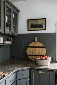 Faux wood tile in nordic brown cabinetry: A Video Walkthrough Of Our Completed Phase 1 Kitchen Renovation And Why There S Going To Be A Phase 2 Chris Loves Julia