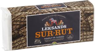 Burken rymmer ett paket runt knäckebröd och förvara ditt knäckebröd på en bra sätt. Kop Leksands Knackebrod Sur Rut 450 G Pa Delitea Se