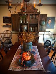 Nothing says sophistication like early american made furniture. Pin By Angela Dzurinko On Awesome Fall Primitive Dining Room Fall Home Decor Fall Dining Room Table