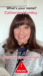 #whatsyourname #whatsyourname? #catherinehuntley #spoonerism #spoonerisms  #comedy #fun #introduceyourself #over40 #havefunwithit #tiktoknewbie  #agepositive #bekind #positivity #smile #tiktokinmypjs