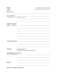 By using this personal trainer job application form, you can collect your clients' information such as lifestyle information, medical and health information and the client's goals, for your personal training application. 21 Chronological Resume Template Free To Edit Download Print Cocodoc