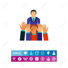 Download for free in png, svg, pdf formats 👆 Vector Icon Der Politiker An Tribune Und Erhobenen Handen Voting Fur Kandidaten Wahlkampf Abstimmung Abstimmung Wahlen Konzept Kann Fur Themen Wie Politik Regierung Gesellschaft Eingesetzt Werden Lizenzfrei Nutzbare Vektorgrafiken Clip Arts