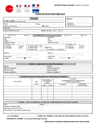 Certifie que ma fille / mon fils (rayer la mention inutile). Fiche Famille Conjoint Famille