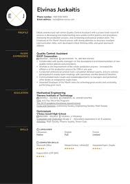 Customer issue statistical analyses to drive internal continue improvement through design, process or supplier quality improvement and build relationships with global accounts and key regional distributors and customers within us Quality Engineer Engineering Resume Samples Kickresume