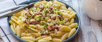 Wraps au thon( 11/16 ). Pates Au Poireau Creme Et Lardons Recette De Pates Facile