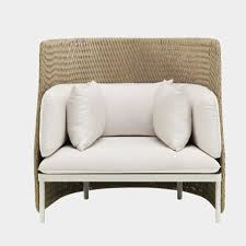 Eine weiterentwicklung dieser schlafsofas sind boxspringbetten mit aufklappbaren rückenlehnen. Ethimo Esedra Lounge Armchair Hohe Ruckenlehne Zawoh