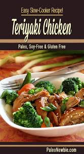 Easy Paleo Slow Cooker Teriyaki Chicken Recipe Paleo Newbie Recipe Paleo Slow Cooker Paleo Slow Cooker Recipes Clean Eating Recipes