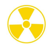 Yellow Radiation Proof Vinyl Car Sticker Personality Away From Danger Car Stickers Vinyl Car Stickers Stickers