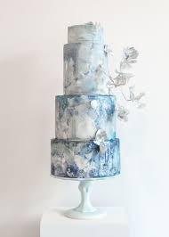 Ice blue wedding cake by rachels cakes via flickr change the colors to plum purple and blood red. Wedding Cakes Rosalind Miller Cakes Wedding Cakes