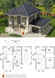 проекты домов с гаражом на 2 машины и сауной Proekt Doma B 173m 6 6 Proekt Klassicheskogo Dvuhetazhnogo Doma S Erkerom I Garazhom Ot Houses100 Plosha V 2020 G Proekty Domov Zagorodnyj Dom Planirovka Makety Domov