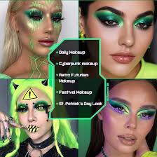 Afflano Multichrome Green Eyeshadow Palette, Color-Shifting Green Glitter  Eyeshadow Palette, Neon Yellow Purple Blue Chrome Eye Shadow for Cosplay  St. Patrick Look, Dark Smokey Forest green Eye Makeup : Amazon.co.uk: Beauty