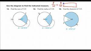 You can find it by using proportions, all you need to remember is circle area formula (and we bet you do!): Day 01 Hw 14 How Do You Find The Radius Given The Sector Area Youtube
