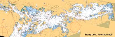 composite depth chart of stony lake i made happy ice