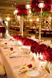 Red And Gold Red Wedding Theme Wedding Centerpieces Wedding Table