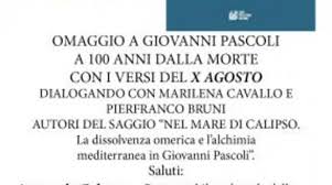 Di fronte a tanta meraviglia e stupore pochi si ricordano che questa notte, in cui le stelle sono più abbondanti, è dedicata al martirio di san lorenzo, avvenuto il 10 x agosto. Carosino Ta Su La Notte Di San Lorenzo E Il X Agosto Di Giovanni Pascoli Positanonews