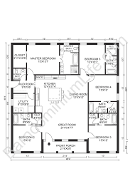 The 40′ × 60′ barndominium and the 40′ × 75′ barndominium both offer space for three bedrooms in slightly different layouts. The Absolute Best 5 Bedroom Barndominium Floor Plans Barndominium Floor Plans Pole Barn House Plans New House Plans